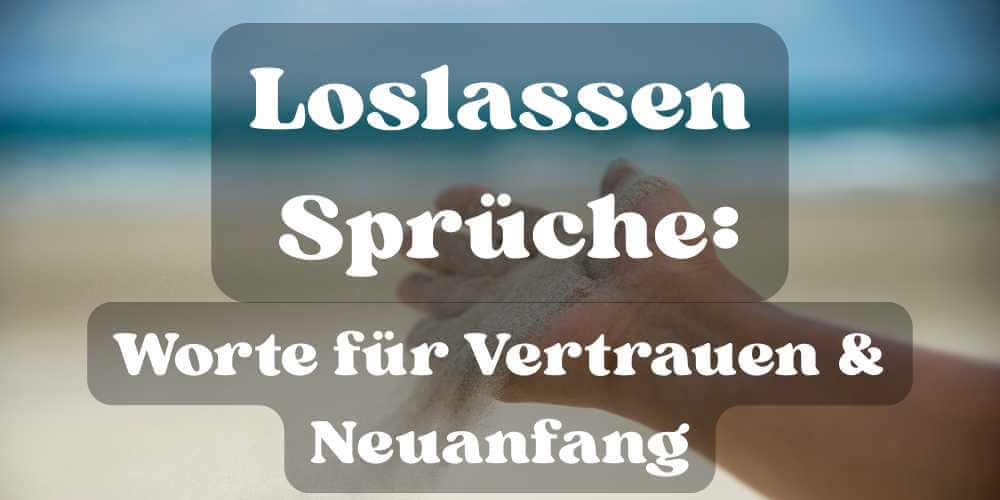 Hand lässt Sand am Strand durch die Finger rieseln – Loslassen, Vertrauen und Neuanfang im Leben
